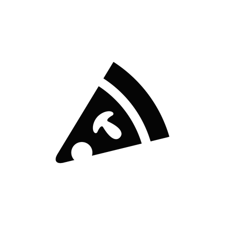 Pizza vector icon.のイラスト素材