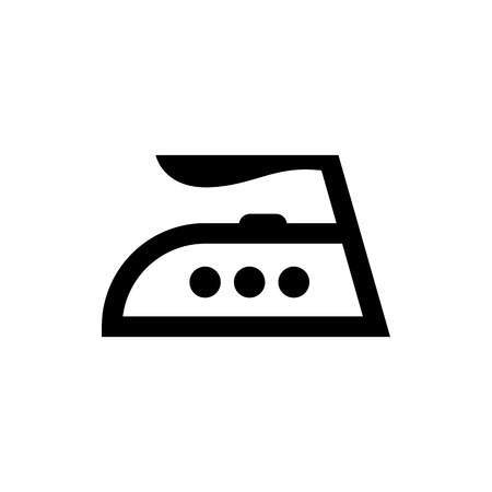 Steam iron icon.のイラスト素材