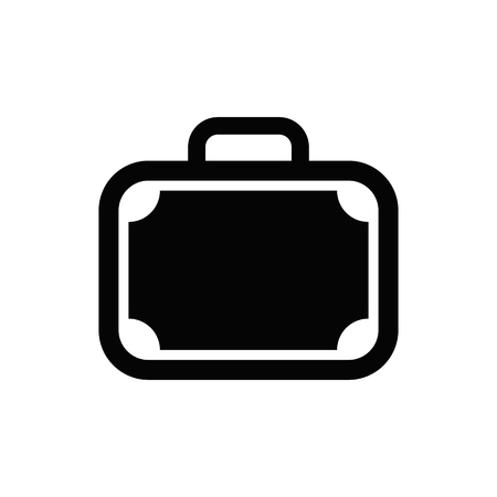 Luggage vector icon.のイラスト素材