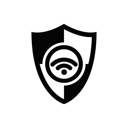 Wireless vector icon.のイラスト素材