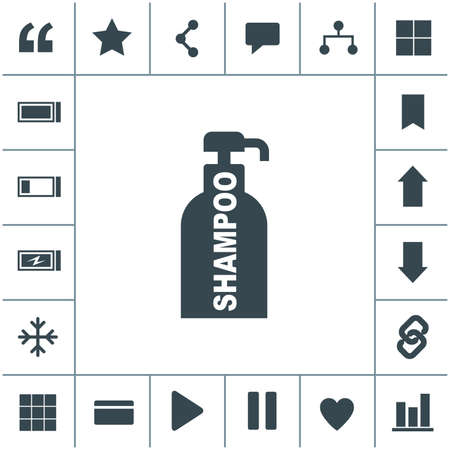 Shampoo vector icon.のイラスト素材
