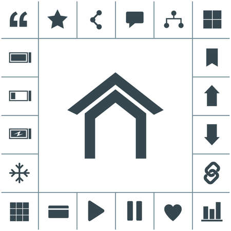 Home vector icon.のイラスト素材