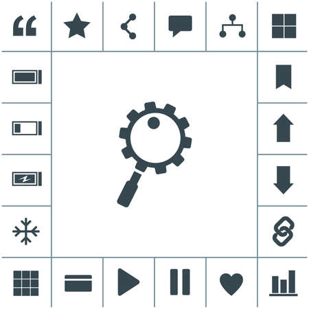Search vector icon.のイラスト素材