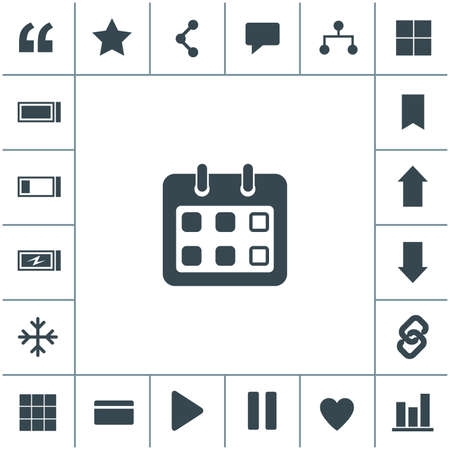Calendar Icon.のイラスト素材