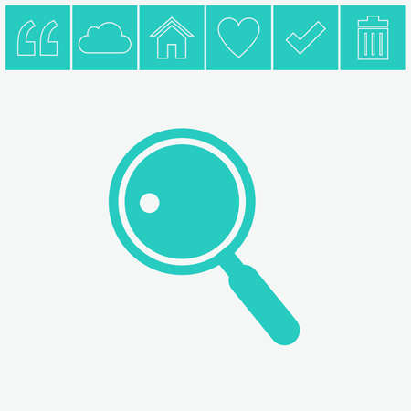 Search vector icon.のイラスト素材