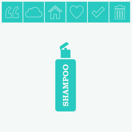 Shampoo vector icon.のイラスト素材