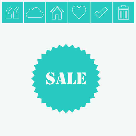 Sale sign icon.のイラスト素材