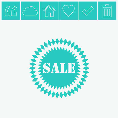 Sale sign icon.のイラスト素材