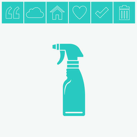 Window cleaner vector icon.のイラスト素材