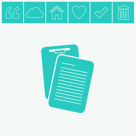 List vector icon.のイラスト素材