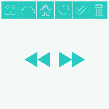 Arrow vector icon.のイラスト素材