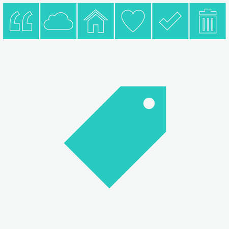 Label vector icon.のイラスト素材