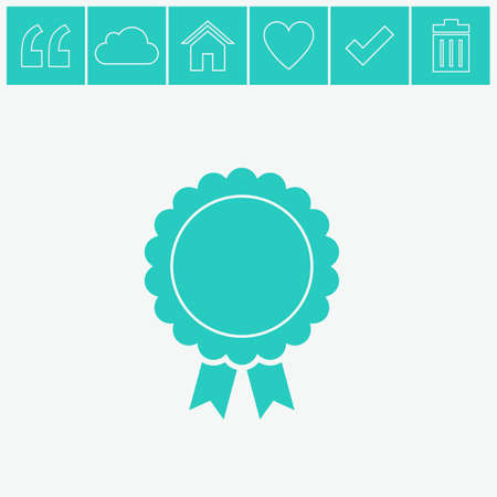 Badge vector icon.のイラスト素材