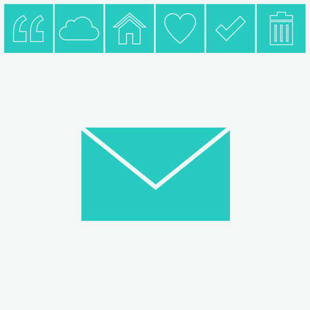 Email vector icon.のイラスト素材