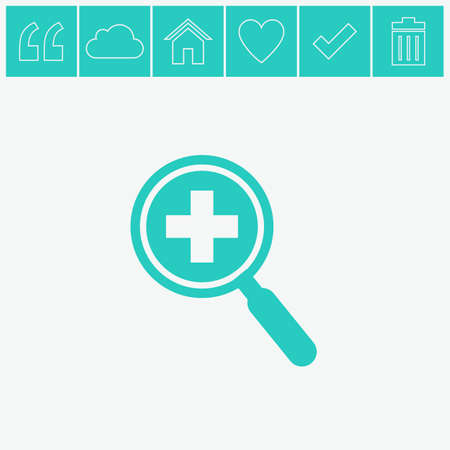 Search vector icon.のイラスト素材