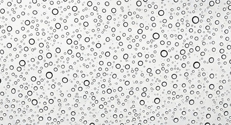 Water drops on the glass, Rain droplets on glass background.の素材