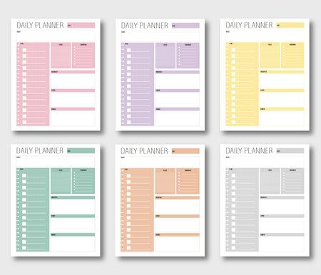 Today Plannerのイラスト素材