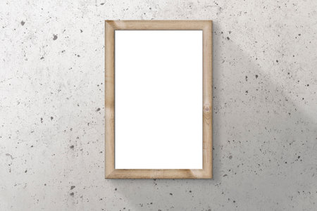 wooden frame for poster