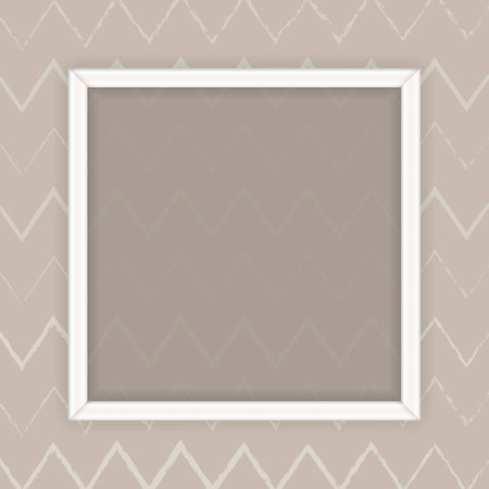 Blank square abstract frame vectorの写真素材
