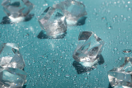 ice cube background still life