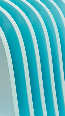 3D vertical background with abstract style