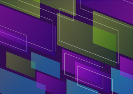 Abstract background with squares and rectangles. vector illustration.の写真素材