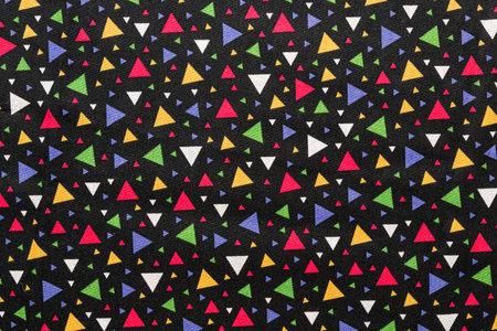 Fabric texture with triangles. Seamless pattern for continuous replicate.