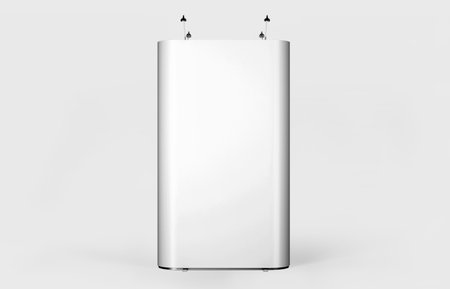 Display Stand Mockup 3D Renderingの写真素材