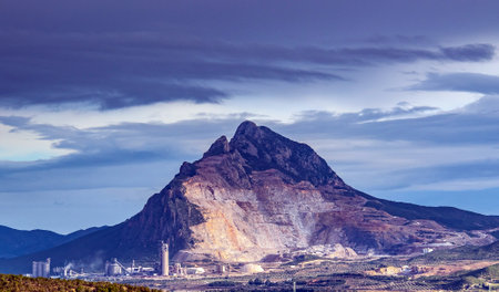 Djebel Ressas, Tunisia's Majestic Limestone Mountain. North Africa