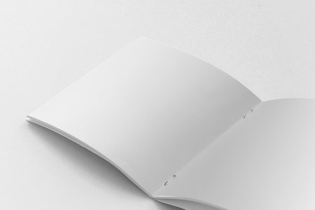 Square Brochure, Magazine 3D Renderingの写真素材