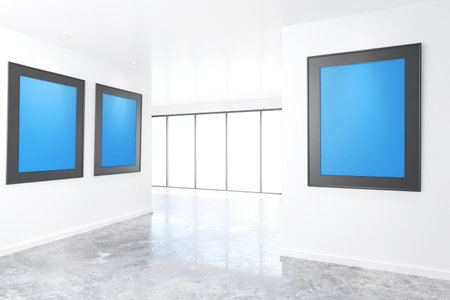 Office Posters and Billboards Design for Effective Space Brandingの写真素材