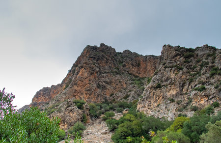 Majestic Djebel Zaghouan: Tunisia's Stunning Mountainの写真素材