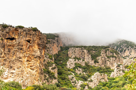 Majestic Djebel Zaghouan: Tunisia's Stunning Mountainの写真素材