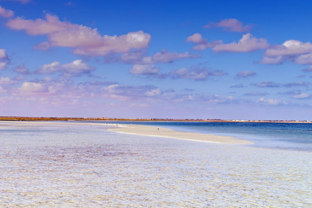 Zarzis Beach: Southern Tunisiaâs Coastal Beautyの写真素材