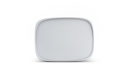 Ice Cream Container Mockup 3D Rendering Isolated Backgroundの写真素材