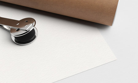 Background for Logo Mockup Template for Brandingの写真素材