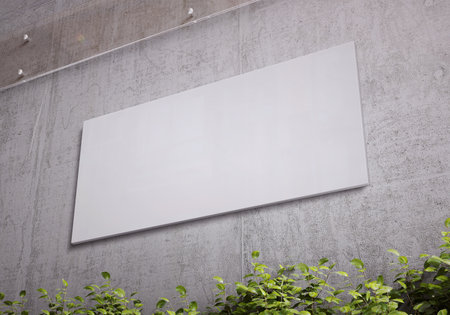Background for Logo Mockup Template for Brandingの写真素材
