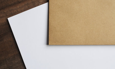 Background for Logo Mockup Template for Brandingの写真素材