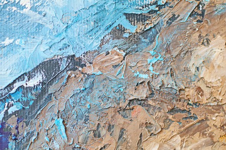 Oil Painting closeup texture backgroundの写真素材