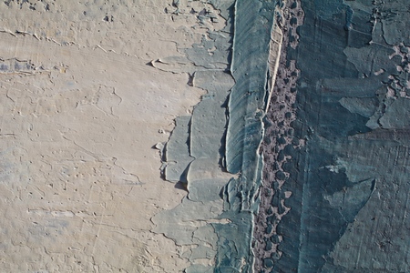 Oil Painting closeup texture background with  blue gray white colors, vivid colorful, creative for interesting backgroundsの写真素材