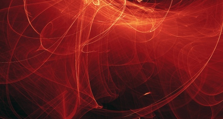 Abstract red light and laser beams fractals  and glowing shapes  multicolored art background texture for imagination creativity and designの写真素材