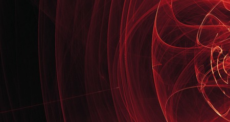 Abstract red light and laser beams fractals  and glowing shapes  multicolored art background texture for imagination creativity and designの写真素材