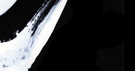 White expressive brush strokes for creative, innovative, interesting backgrounds in zen styleの写真素材