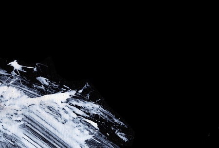 White expressive brush strokes for creative, innovative, interesting backgrounds in zen styleの写真素材