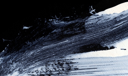 White expressive brush strokes for creative, innovative, interesting backgrounds in zen styleの写真素材