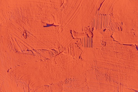 Painting close up of red flame color  texture for interesting, creative, imaginative backgrounds. For web and design.の写真素材