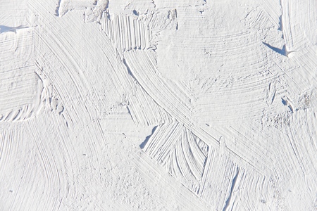 White oil painting brush strokes  texture for various backgrounds.の写真素材