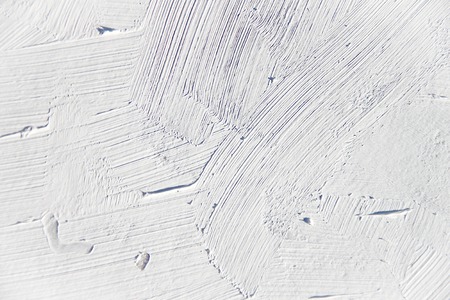 White oil painting brush strokes  texture for various backgrounds.の写真素材