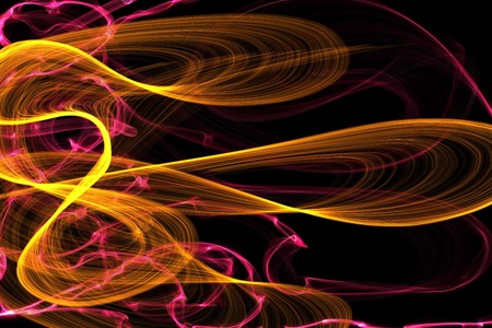 Abstract multicolor wave motion  lines background. Futuristic colorful art texture for imagination, creativity and design. For print, web, banners, media, illustrations.の写真素材