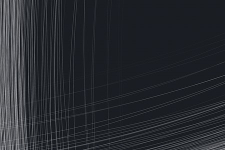 Modern abstract lines design on dark background with vibrant colors for creativity, imaginative...